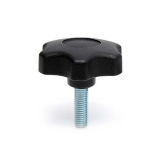 Model 05M PK - Male Threaded Lobe Knob